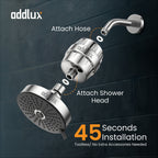 Addlux 15 stage + 3 Stage Shower Filter